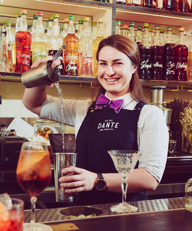 Dante Bartender Liana Oster Loves Amaro, Makes Nine Types of Negronis