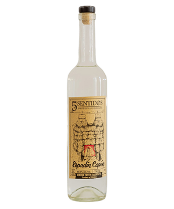 Cinco Sentidos Espadín Capón Alberto Martinez is one of the best spirits for 2023. 