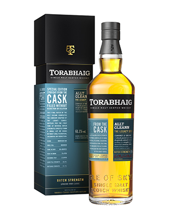 Torabhaig Allt Gleann Batch Strength is one of the best spirits for 2023. 